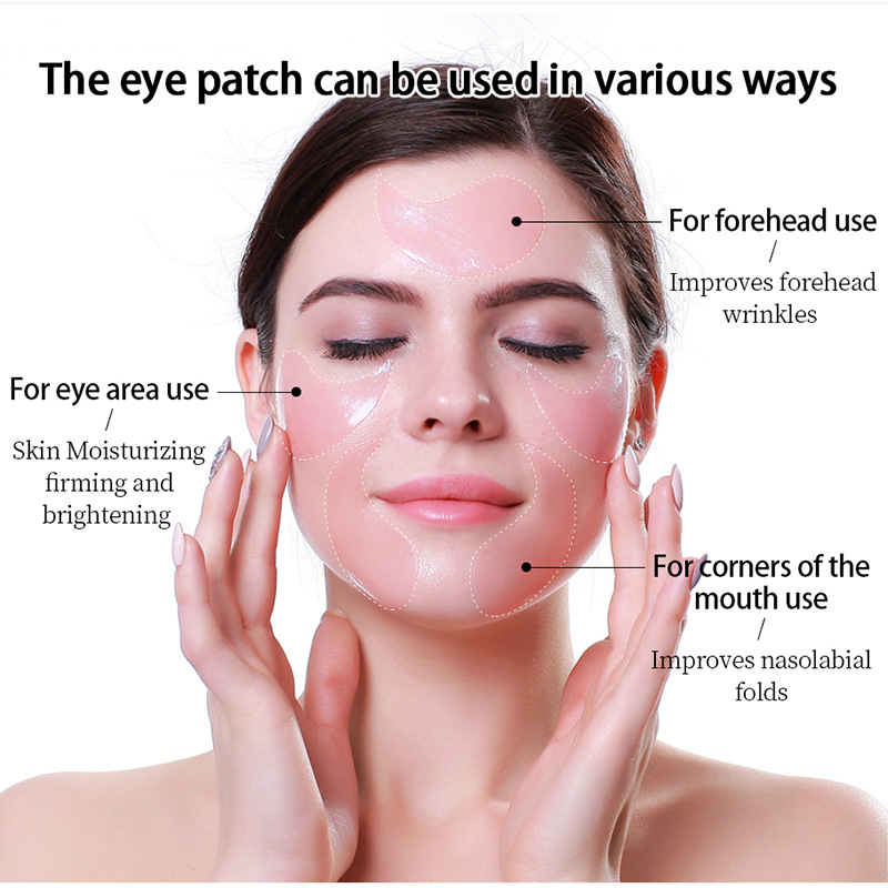 (Hàng Mới Về) Mặt Nạ Mắt Vibrant Glamor Polypeptide Dưỡng Ẩm Xóa Quầng Thâm Chống Lão Hóa