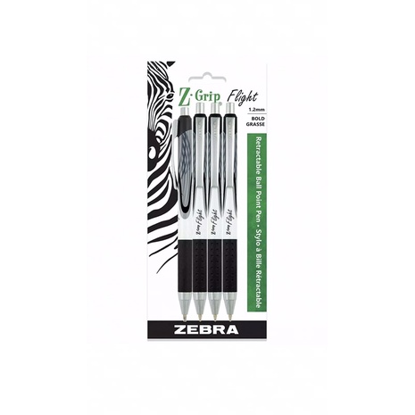Bút bi Zebra Corp 1,2 mm Z-Grip Flight - Mỹ