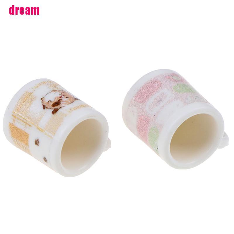 Bộ 2 Tách Trà Cà Phê Tỉ Lệ 1 / 12 Dùng Để Trang Trí