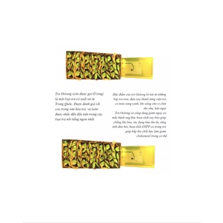 Trà Oolong Tâm Châu Thuần vàng 500gr (50 gói x10gr)