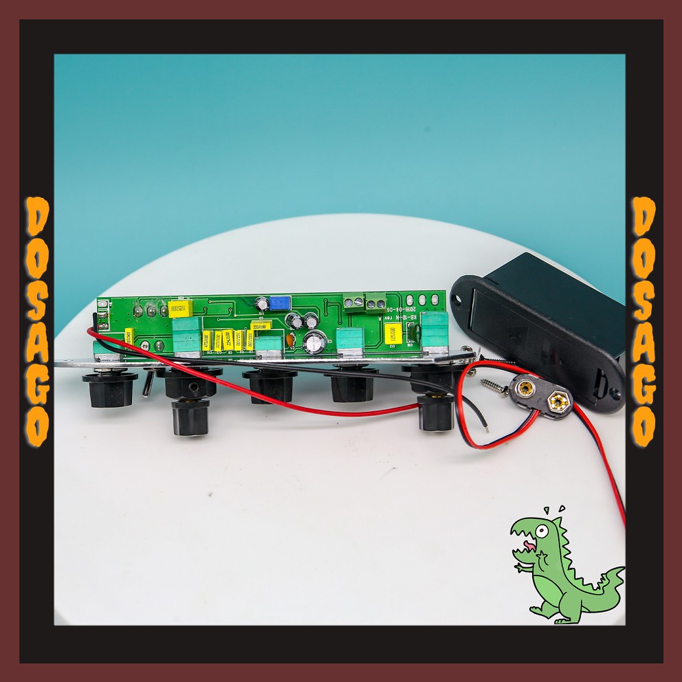 Pre Bass - Mạch pre chỉnh âm thanh cho đàn jazz bass Marcus Miller Auderez tùy biến