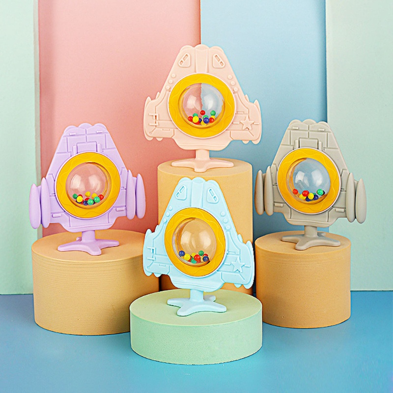 Lục Lạc Bằng Silicone Không BPA Dành Cho Bé Sơ Sinh Mọc Răng