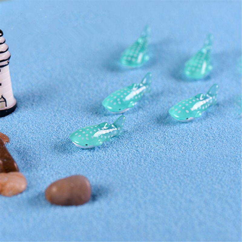 Set 6 Mô Hình Cá Mập Mini Dễ Thương Trang Trí