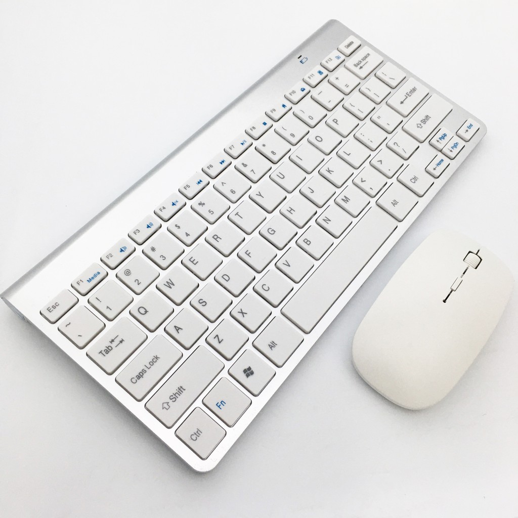 Bàn Phím và Chuột Không Dây Siêu Mỏng 2.4G Tương Thích Đa Thiết Bị Laptop,Máy để bàn, Smart TV | BigBuy360 - bigbuy360.vn