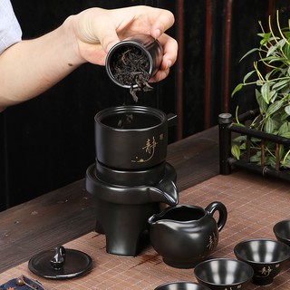 Bộ ấm chén cối xay pha trà đạo mẫu mới
