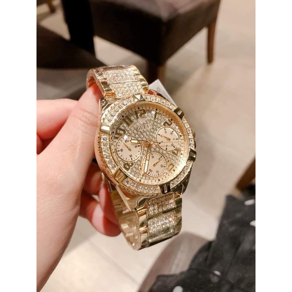Đồng Hồ Nữ Guess Analog Gold W1156L3