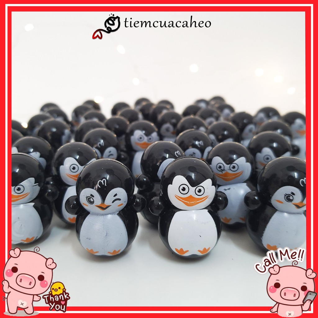 Con Lật Đật mini Squid Game Trò chơi con mực, Doremon, Minions, Pingu, đồ chơi, quà tặng cho bé hot Trend