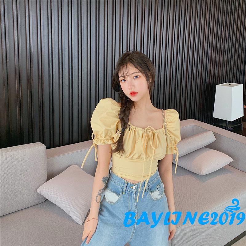 Áo Lửng Tay Phồng Thời Trang Dành Cho Nữ | BigBuy360 - bigbuy360.vn