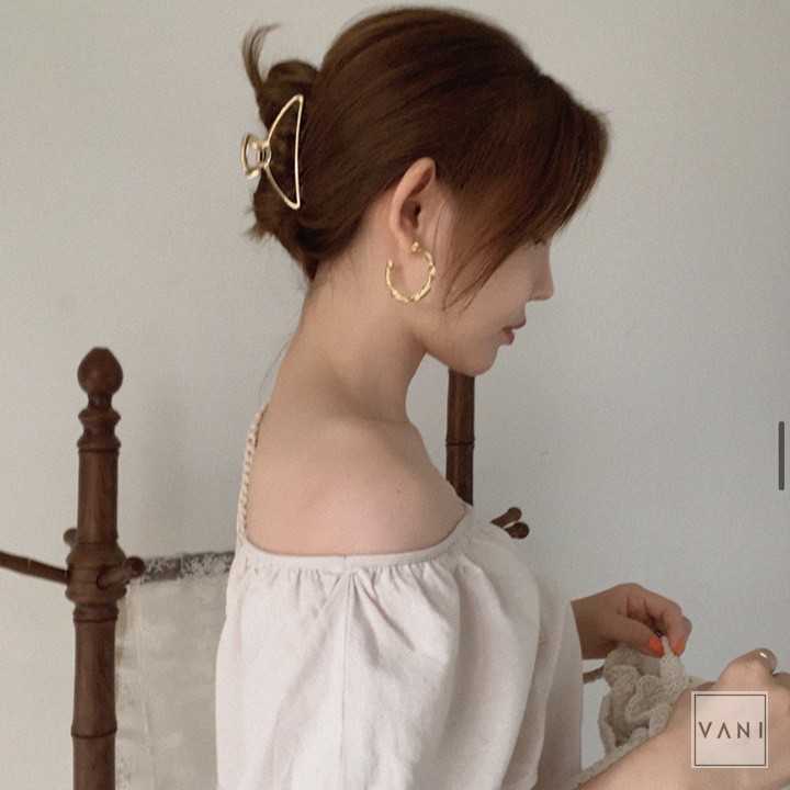 Kẹp Tóc Càng Cua Kim Loại Nhiều Hình Dáng Phong Cách Hàn Quốc - Vani Store [PKT00182]
