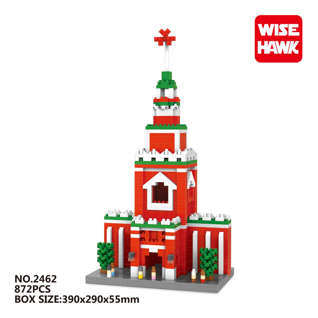 Lego nano WISE HAWK 2457-2468 kỳ quan thế giới NLG0134 carmaxx