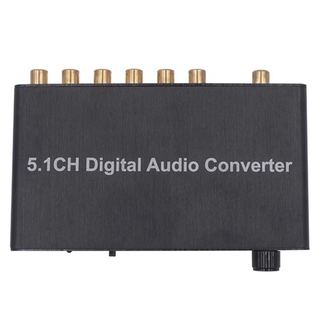 5.1Ch Digital Audio Converter DTS / AC3 for DOLBY Decoding SPDIF Input to 5.1 Decoder SPDIF Coaxial to RCA