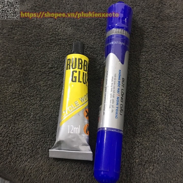 Miếng Vá Lốp - Miếng Vá Dùi - Sợi Vá Rút Dùng Vá Săm Lốp Ô Tô Xe Máy Ruột Không Săm