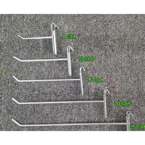 Móc siêu thị combo 50 móc dài 10cm_MART24COMBO50MOC10