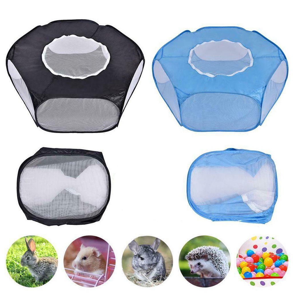 Elsworth Playpen Yard Động Vật Nhỏ Chống Thấm Nước Có Vỏ Bọc Hàng Rào Hình Thỏ / Nhím Có Khóa