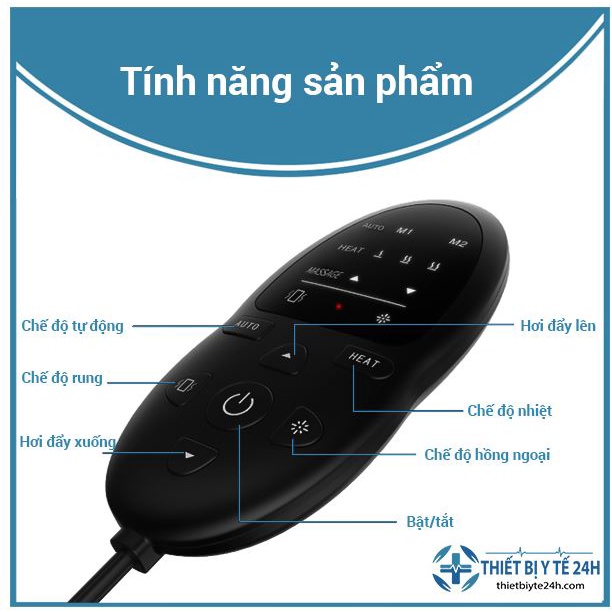 Máy Massage Lưng; Máy Massa Lưng Thoát Vị Đĩa Đệm HM-L27