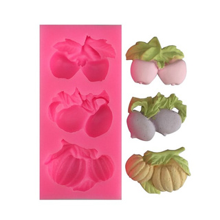 Khuôn Silicone Trái Cây Rau Củ Set 3