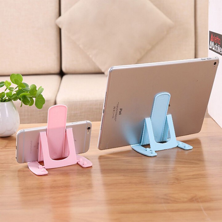 Giá đỡ điện thoại máy tính bảng điều chỉnh độ cao bằng nhựa nhiều màu (T105) bibi_shop1990