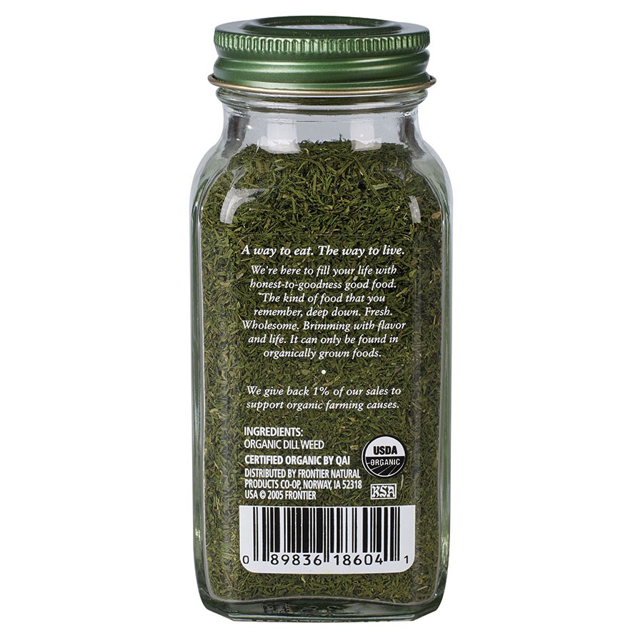 Lá Thì Là hữu cơ (Organic Dill Weed) - Simply Organic - 23g - HCMShop