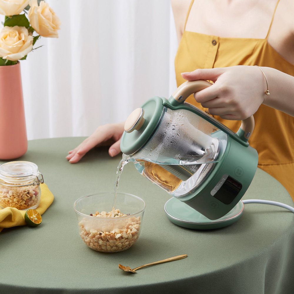 Bình Pha Trà Đa Chức Năng Bear Model : YSH-C08T1 - Chính Hãng Bảo Hành 18 Tháng - Bếp Nhà Bear