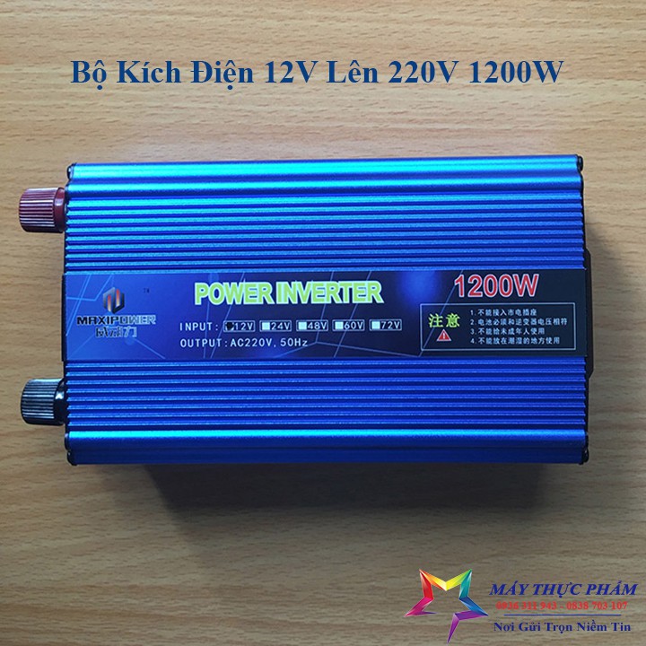 Máy Kích Điện Inverter 1200W