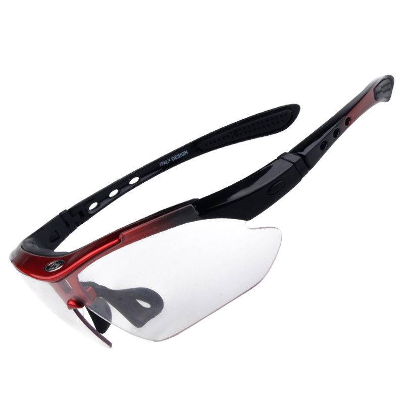 Cycling glasses anti-wind sand discoloration polarized bicycle sunglasses