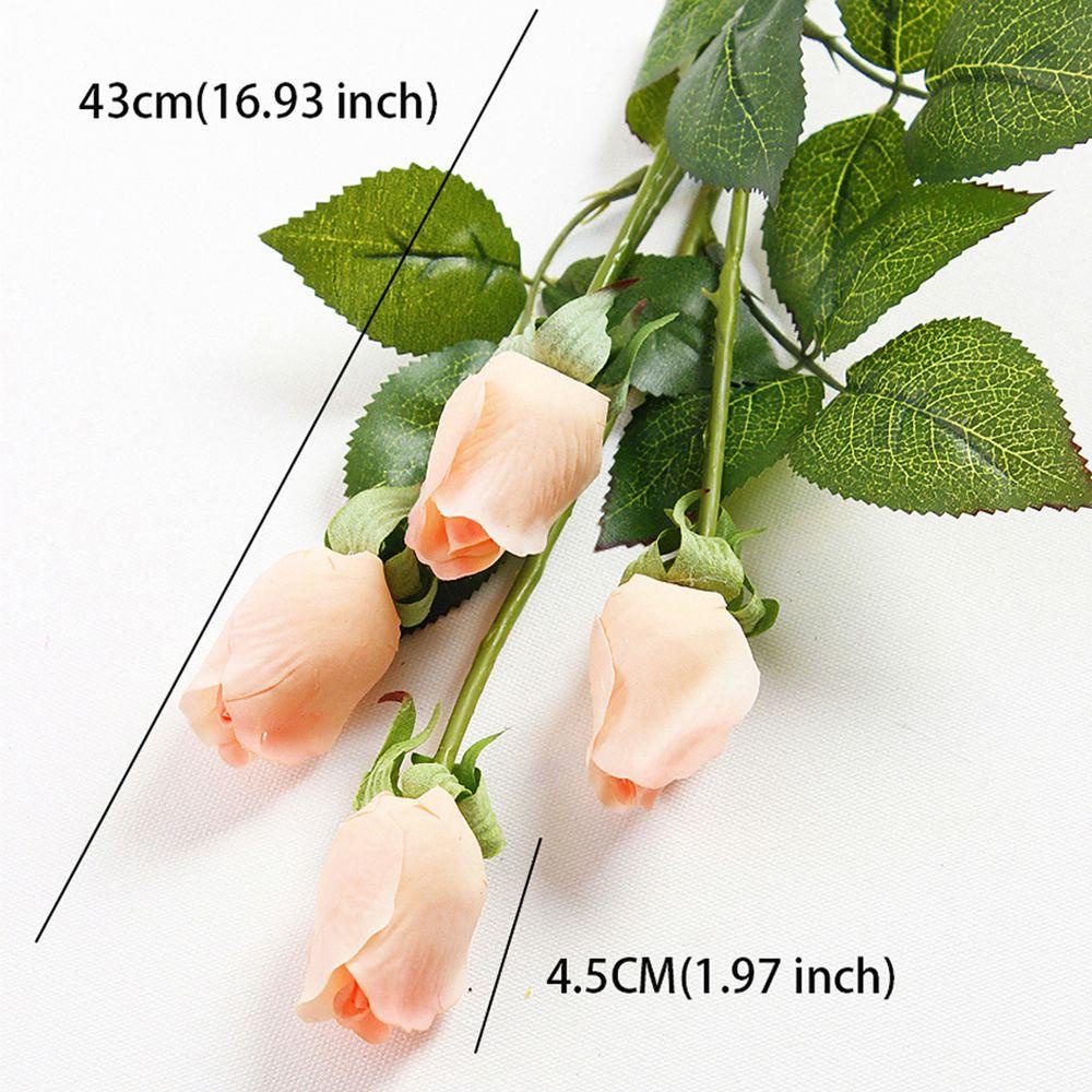 KUNHEV Bó Hoa Mẫu Đơn Giả Bằng Lụa Trang Trí