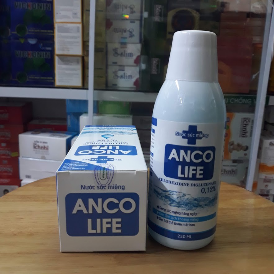 Nước súc miệng ANCO LIFE chai 250ml