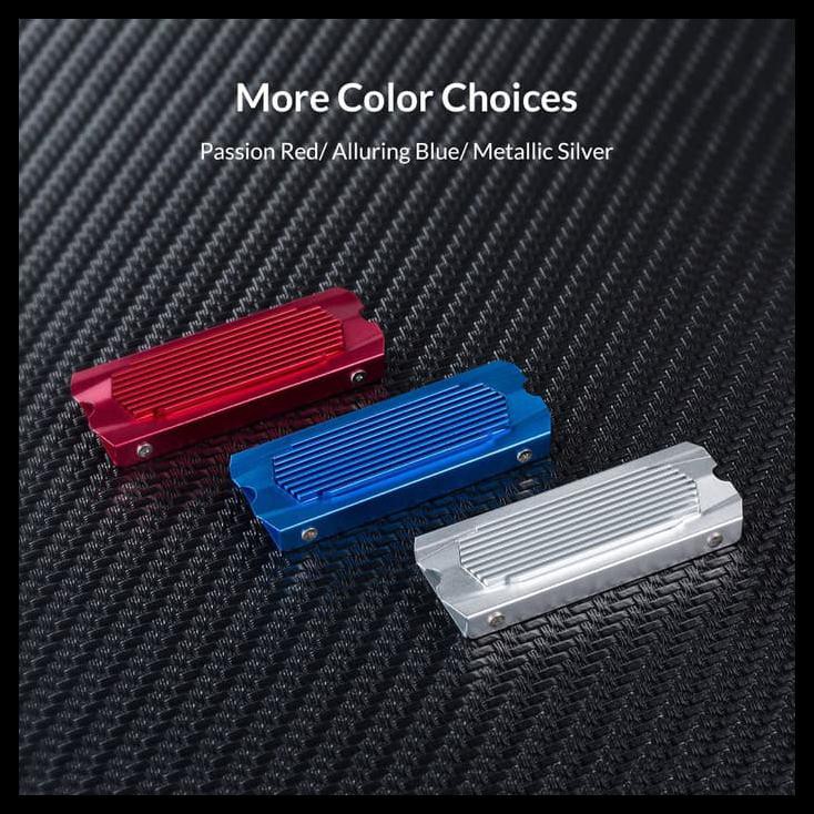 Đế Tản Nhiệt Bằng Nhôm Orico M.2 Nvme Sata - M2Srb - Blue Mpd085 | BigBuy360 - bigbuy360.vn