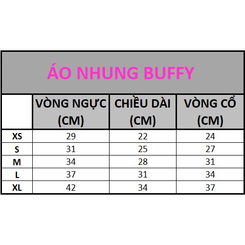 Quần áo thời trang - áo ấm Buffy cho chó mèo thú cưng