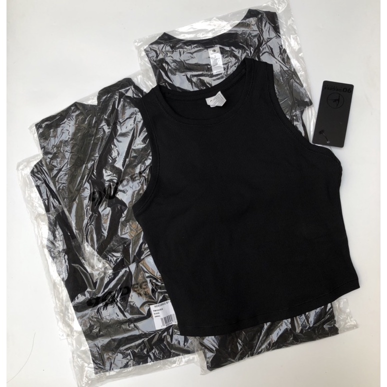 Áo Croptop Nữ Sát Nách Ba Lỗ Đen Hàng Xuất Xịn