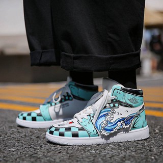 AJ1 anime thể thao thời trang giày nam nữ