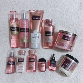 {YBS Store} A Thousand Wishes xịt thơm toàn thân dưỡng thể sữa tắm nến Bath & Body Works