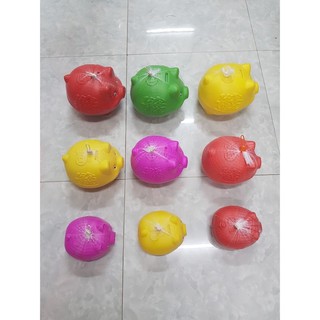 lợn nhựa tiết kiệm các cỡ giao màu ngẫu nhiên