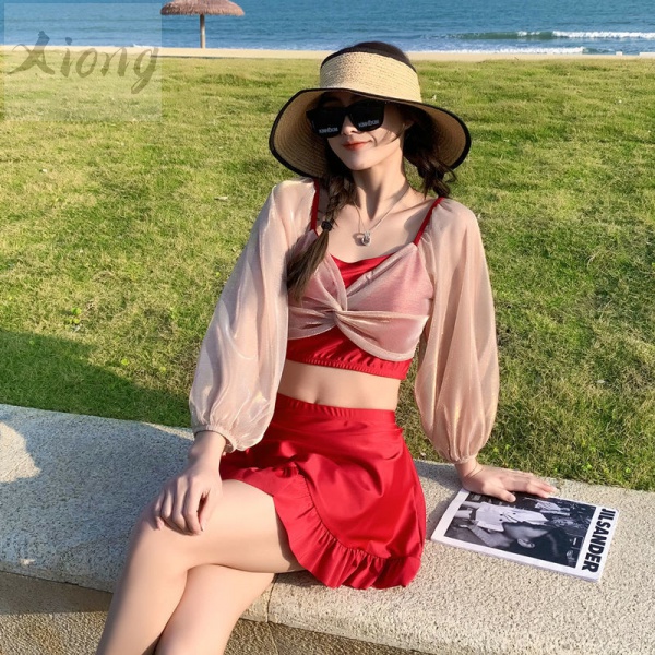 Set Đồ Tắm Phong Cách Hàn Quốc Xinh Xắn Dành Cho Nữ | BigBuy360 - bigbuy360.vn