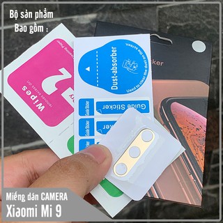 Miếng dán Camera viền màu cho Xiaomi Mi 9 / Mi 9 SE