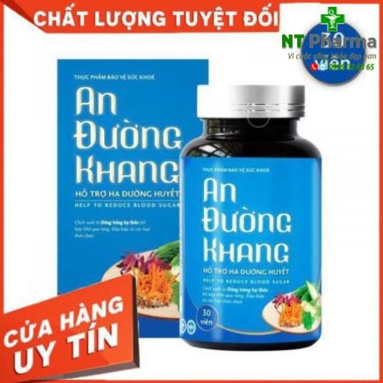 AN ĐƯỜNG KHANG - Viên uống hỗ trợ hạ đường huyết - NT Pharma