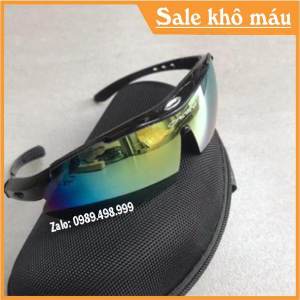 [Xả kho cắt lỗ]  Bộ mắt kính thể thao OAKLEY 5 trong 1