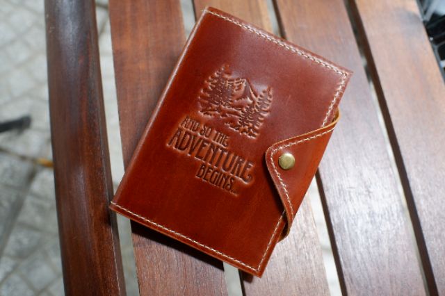 Bao da bò handmade Hộ chiếu Passport cover