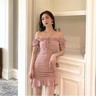 (R138) váy ulzzang đuôi cá dây rút cách điệu(3 ảnh khách mặc ở cuối)