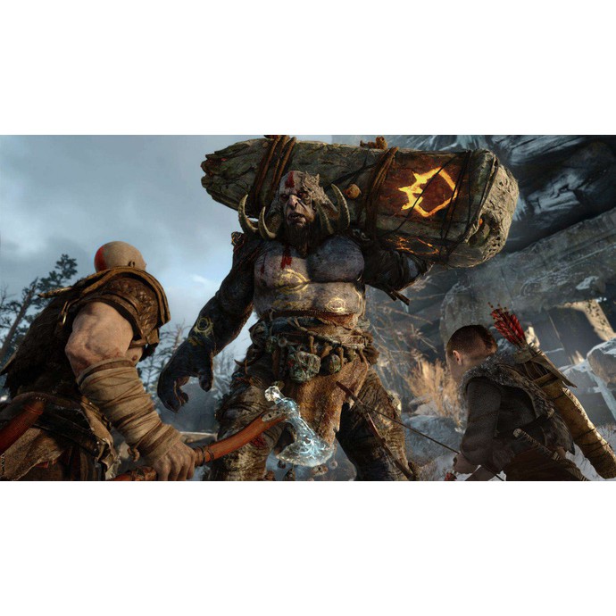 Đĩa Game Ps4 God Of War 4 New Seal 100% Full Box Hệ US