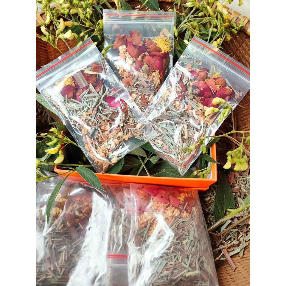 Combo 8 Gói Xông Mặt, Xông Hơi Thảo Mộc