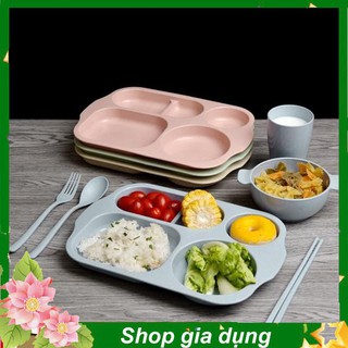 {Giá rẻ nhất} KHAY CƠM LÚA MẠCH CHO BÉ .A0215{SP yêu thích}