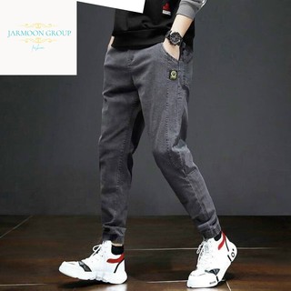 Quần Jean Nam Chất Bò VNXK AD72JM Quần Jogger Nam Đen - Xám Cao Cấp Trẻ Trung Cá Tính (44-70KG)