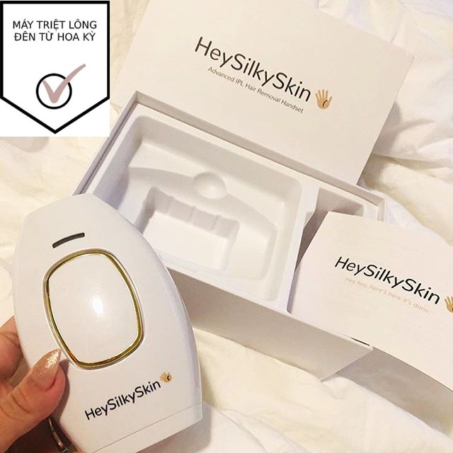 [ Hàng Cao Cấp] Máy Triệt Lông Cầm Tay - Vĩnh Viễn IPL HEYSILKYSKIN