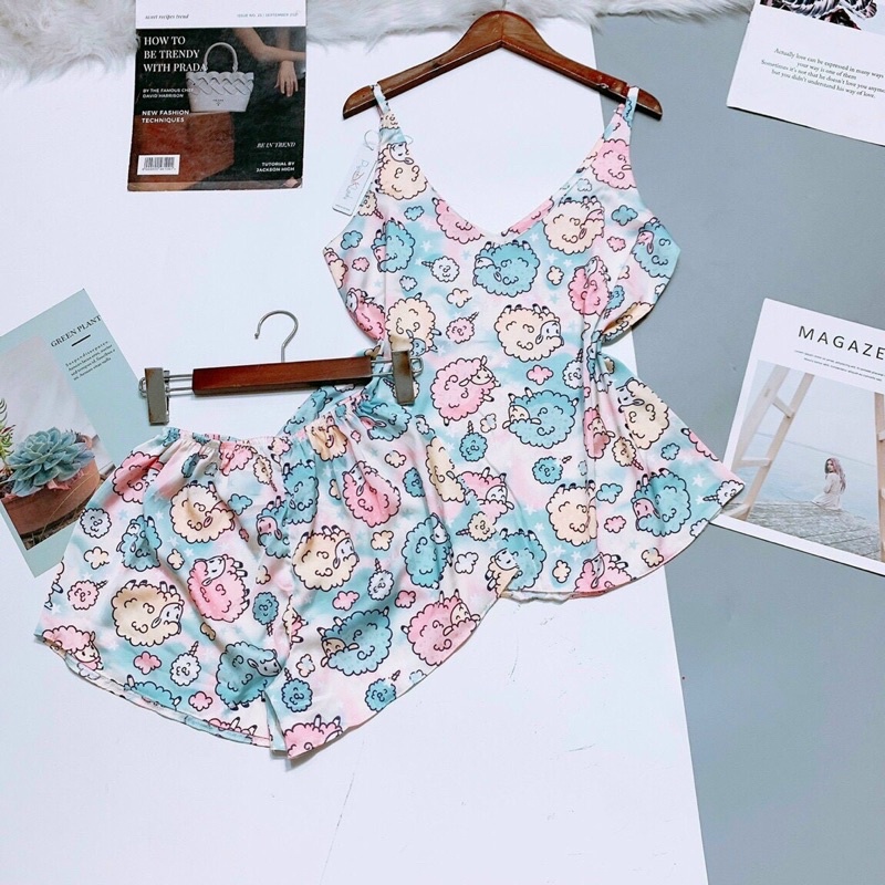 Đồ bộ đùi vải latin cao cấp