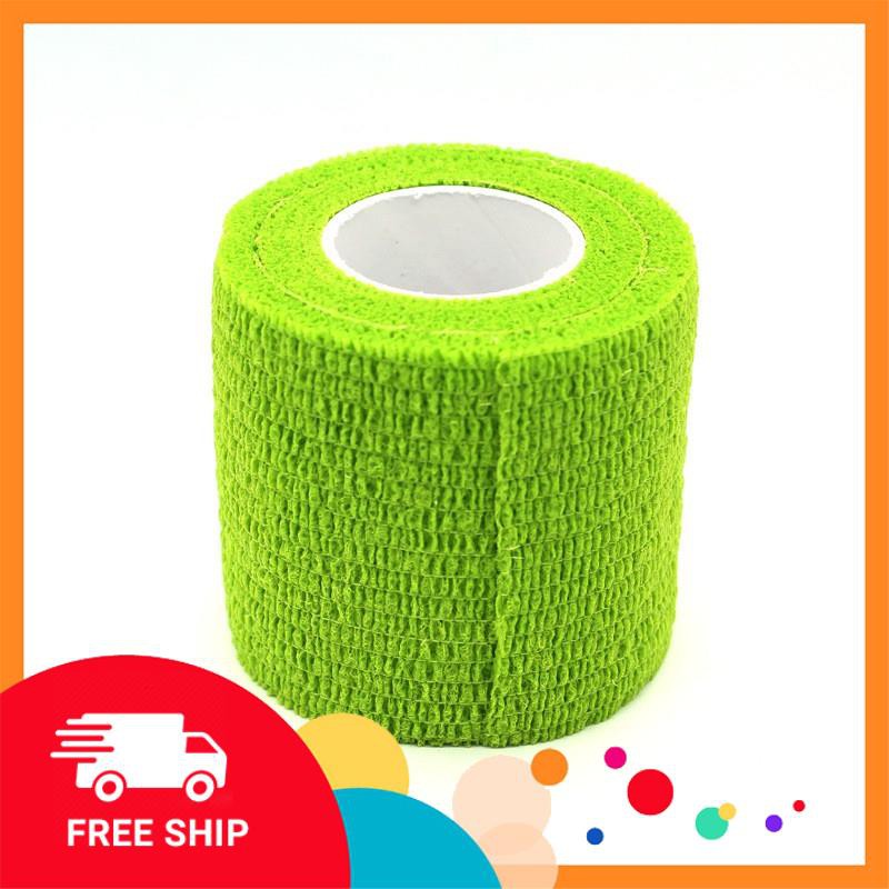 Cuộn Bọc Tay Cầm Máy Xăm  Băng Dính Quấn- Len Vải Quấn Chống Trơn Tay Cố Định Máy