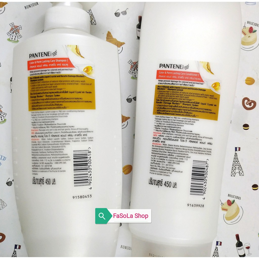 Dầu gội/dầu xả PANTENE PROV Thái Lan 450ml 🇹🇭 tóc nhuộm uốn rụng shampoo conditioner | BigBuy360 - bigbuy360.vn