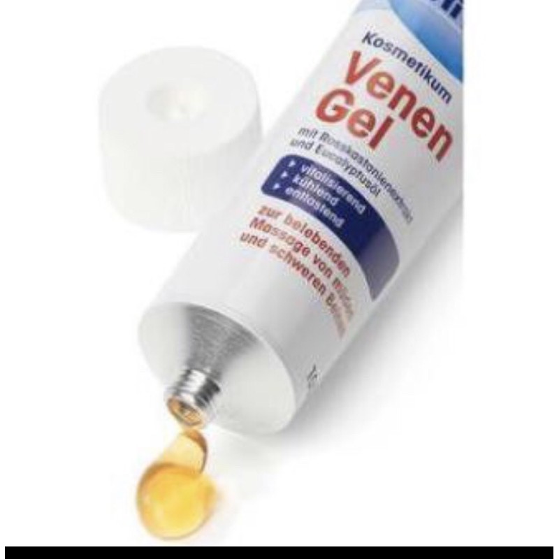 ( Có bill ) Gel bôi giãn tĩnh mạch Venen Gel Das Gesunde Plus Mivolis- nội địa Đức 🇩🇪