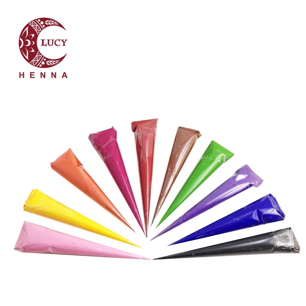 MỰC TẬP VẼ HENNA ACRYLIC THƯỜNG