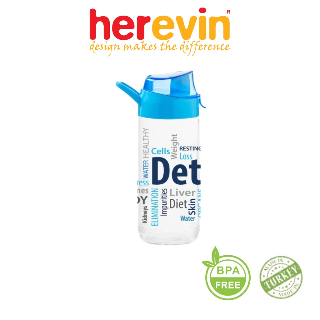 Bình Nước Thể Thao Thủy Tinh Decor Herevin 500ml - HEBI111805-007